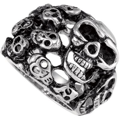 Stainless Steel Skull Ring