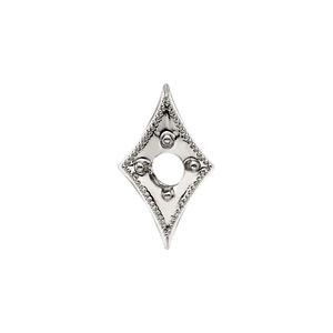 Diamond Shape Bright-Cut Tube Trim
