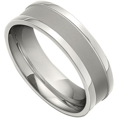 Recessed Titanium Band
