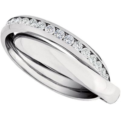 CZ Titanium Zoe Band 
