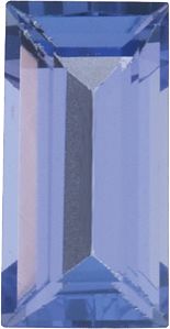 Straight Baguette Genuine Tanzanite