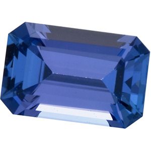 Emerald/Octagon Genuine Tanzanite