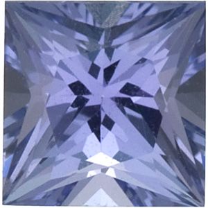 Square Genuine Tanzanite