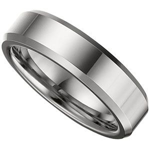 6.3mm Dura Tungsten&reg; Beveled Band