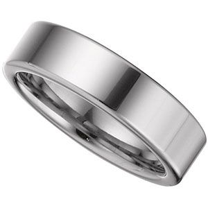 6.3mm Dura Tungsten&reg; Flat Band