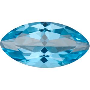 Marquise Genuine Ice Blue  Topaz