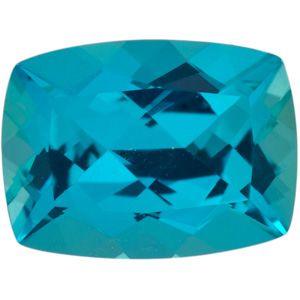 Antique Cushion SWAROVSKI GEMS™ Genuine Paraiba Topaz