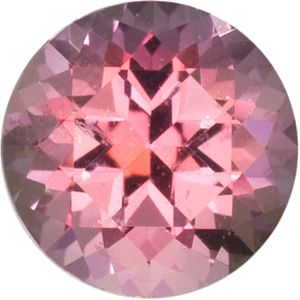 Round SWAROVSKI GEMS™ Genuine Pink Topaz