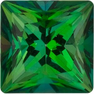 Square Genuine Rainforest  Topaz