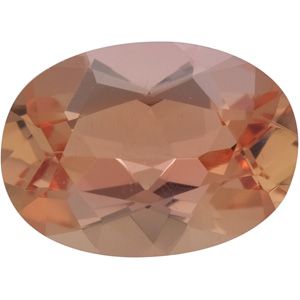 Oval Genuine Imperial Precious Topaz