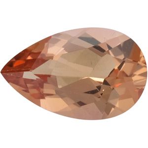 Pear Genuine Imperial Precious Topaz