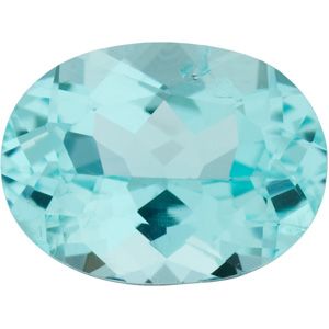 Oval Genuine Blue Paraiba Tourmaline