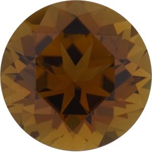 Round Genuine Bronze Tourmaline