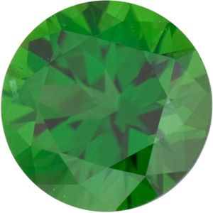 Round Genuine Green (Chrome) Tourmaline