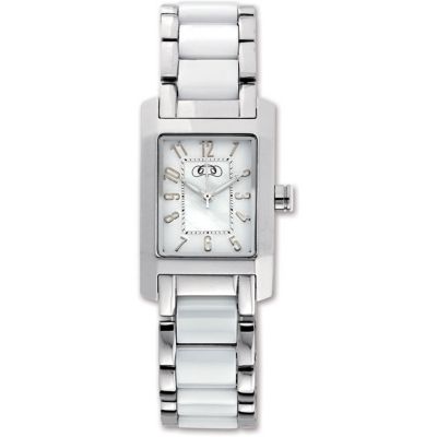 Ceramic Couture™ & Stainless Steel Ladies Watch