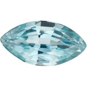 Marquise Genuine Blue Zircon