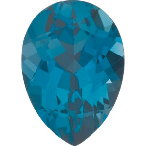 Topaz Pear 0.85 carat Blue Photo