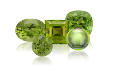 Genuine Peridot Gemstone Jewelry