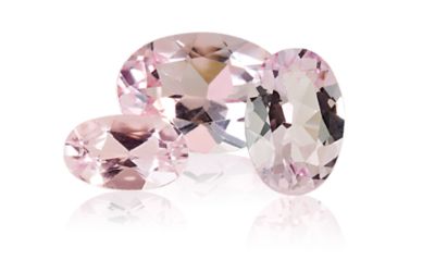 Genuine Morganite Gemstone Jewelry