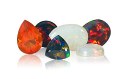 Genuine Opal Gemstone Jewelry