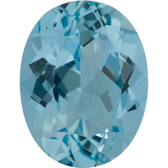 Aquamarine Oval 0.32 carat Blue Green Photo