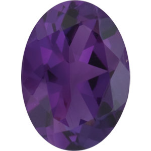 Amethyst Oval 0.22 carat Purple Photo