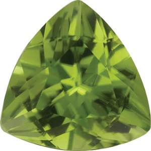 Peridot Trillion 0.65 carat Green Photo