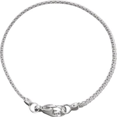 7-inch Foxtail Mesh Bracelet - Sterling Silver