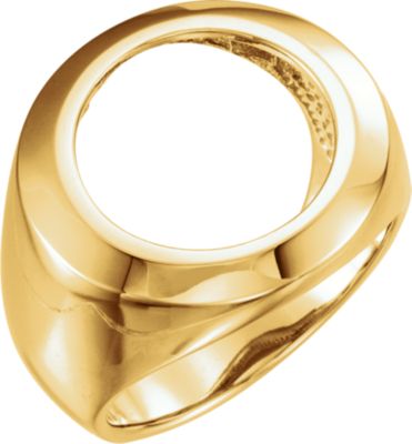 Krugerrand Ring Mount - minimalistisches Interieur