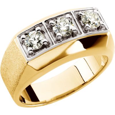 Man's Onyx & Diamond Ring