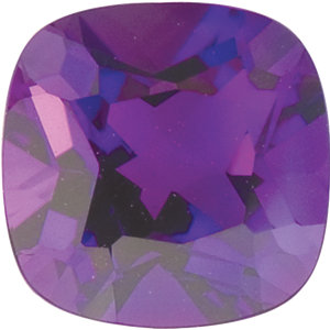 Amethyst Cushion 0.50 carat Purple Photo