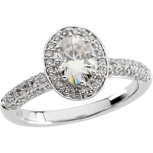 Moissanite Rings