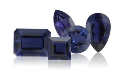 Genuine Iolite Gemstone Jewelry