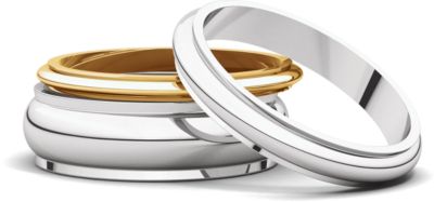 Classic wedding rings