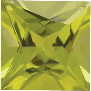 Peridot Square 0.25 carat Green Photo