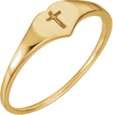 Childrens Heart and Cross Ring Ref 547994