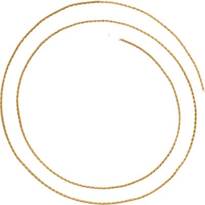 18-inch Baby Wheat Chain with Spring Ring - 14K Yellow Gold