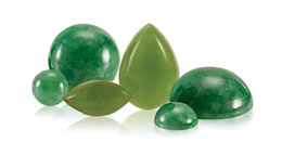 Genuine Green Jade Gemstone Jewelry