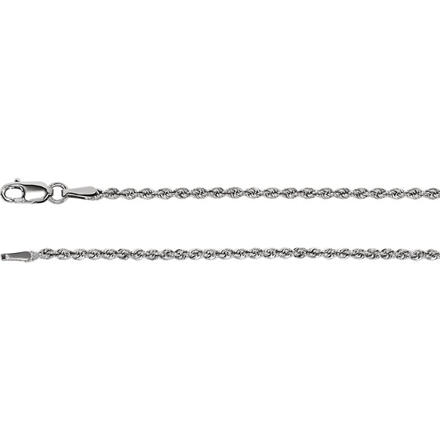 1.85mm Rope Chain with Lobster Clasp