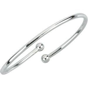 Sterling Silver Bangle 7