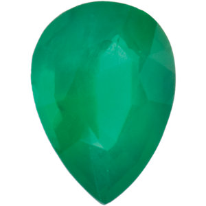Emerald Pear 0.80 carat Green Photo