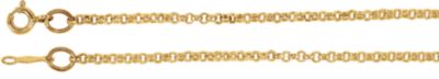 24-inch Rolo Chain with Spring Ring - 14K Yellow Gold