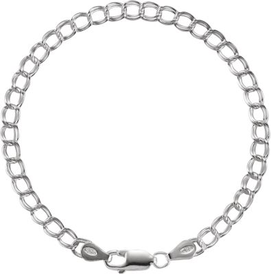 7-inch Link Charm Bracelet - Sterling Silver
