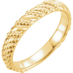 14K Yellow Stackable Ring | Stuller