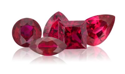 Genuine Ruby Gemstone Jewelry