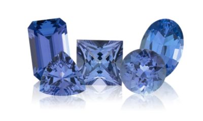 Genuine Tanzanite Gemstone Jewelry