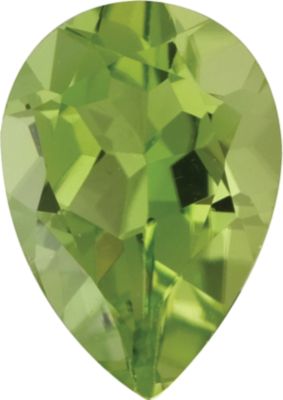 Peridot Pear 2.75 carat Green Photo