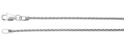 24-inch Wheat Chain with Lobster Clasp - Sterling Silver
