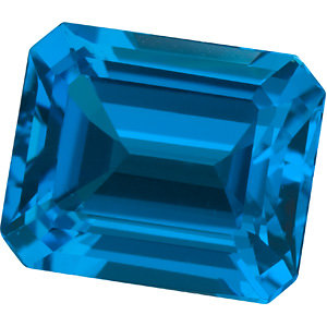 Topaz Emerald 3.00 carat Blue Photo